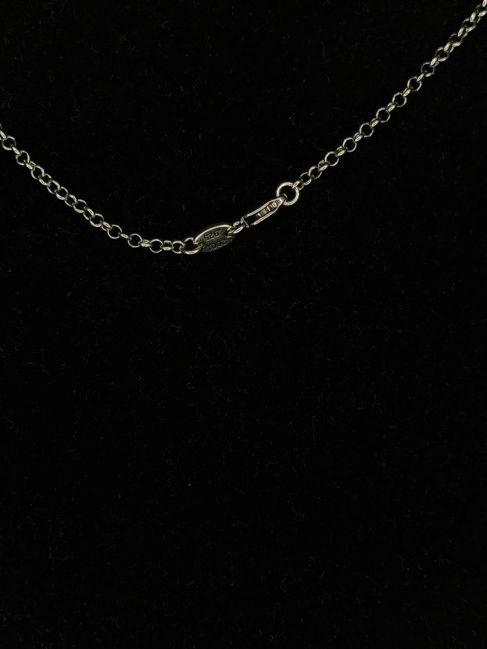 Chrome Hearts Safety Pin Double Diamond Studded Floral Cross Unisex Necklace - Picture 6 of 7